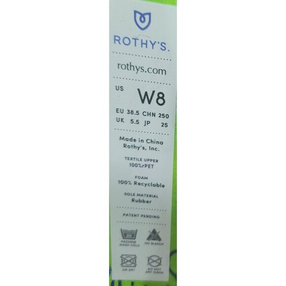 Rothy's The Point Women's Size US 8 Willow Green Flat Ballet Slip On Shoes - Picture 8 of 9